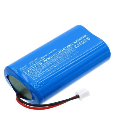 Synergy Digital Flashlight Battery Compatible with Nightstick NSR-2168 Flashlight (Li-ion 7.4V 3350mAh) Ultra High Capacity Replacement for Nightstick 2168-BATT Battery