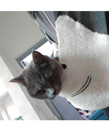 Women Cute Cat Ear Hoodies Pet Carrier Sweatershirt Puppy Kitten Pouch Jumper Long Sleeve Pullover Tops XL White - Buy Online on GoSupps.com
