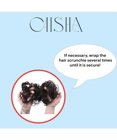 CAISHA 100% Real Hair Thickening Braid Hair Tie & Accessory - Brown H312D (#4) for Effortless Style - Buy Online on GoSupps.com