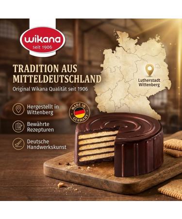 Ostprodukte-Versand Wikana Cold Dog Cookie Cake 500g - Buy Online on GoSupps.com