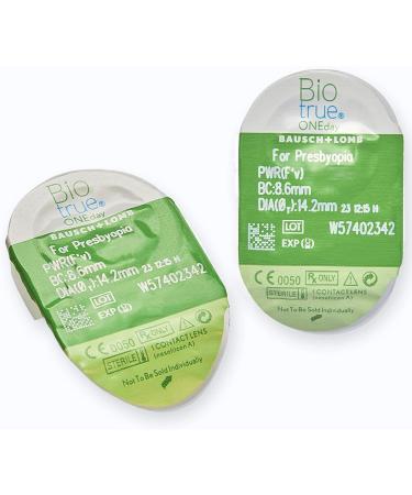 Buy Bausch + Lomb Biotrue Oneday Varifocal Contact Lenses - 90 Soft Daily Lenses for Presbyopia | BC 8.6mm | Dia 14.2mm | High Add 3.75 D | International Shipping Available - Buy Online on GoSupps.com