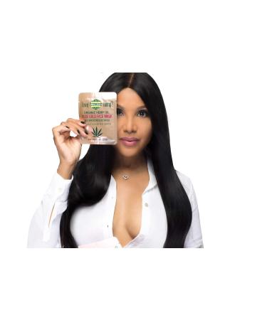 Rose Gold Face Mask with Moroccan Rose Water & Hemp Seed Oil Bundle - 6 Pack - Buy Online on GoSupps.com