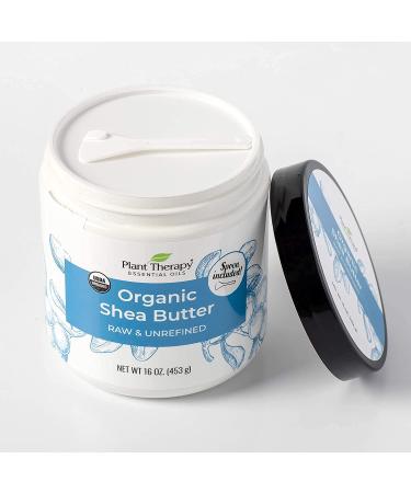 Organic African Shea Butter - Raw & Unrefined 16 oz | 100% Pure Natural Moisturizer for Body, Face & Hair - Buy Online on GoSupps.com