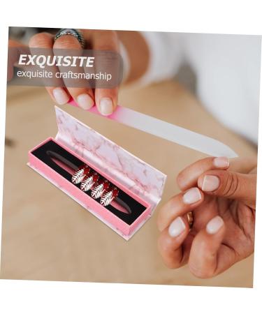 FRCOLOR Box Nail Box Set False Fingernails Storage Organiser for Artificial Nails Press on the Nail Organiser Manicure Nail Set Set False Nails Sparkle Paper - Buy Online on GoSupps.com