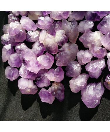 Crystal Rough Home Decoration 500g Natural Skeletal Purple Amethyst Cluster Quartz Crystal Point Display Specimen s - Buy Online on GoSupps.com