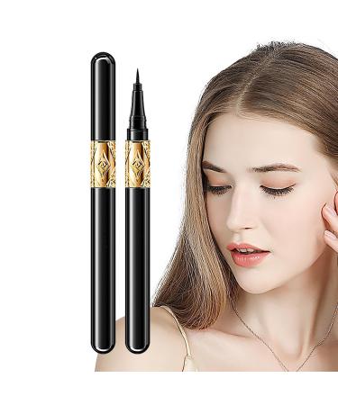 Black Eyeliner Smudge-Proof Eye Liner Eye Makeup Black Eyeliner Pencils with Ultra Fine Brush Tip Glides on Smoothly Creates Bold & Defined Lines 1g Kagrote