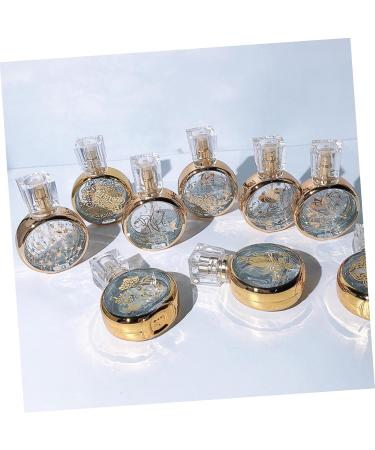 Angoily Perfume Bottle Travel Perfume Fine Mist Spray Bottle Perfume Containing Bottle Walking Stick Tips Metal Perfume Container Gold Spray Perfume Sprayer Filling up Glass - Buy Online on GoSupps.com