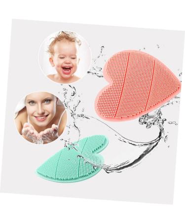 Totority Silicone Scalp Massager Baby Brush - Hair Shampoo Brush for Baby Care - Cradle Green 9*8cm - Buy Online on GoSupps.com