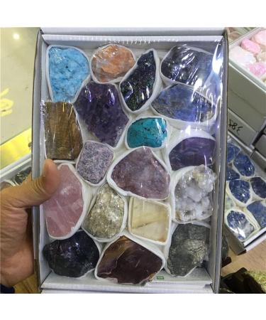 Natural Quartz Crystal Rough Gemstones and Minerals Raw Stones as Gifts Beautiful (Color : Blue Barite) - Buy Online on GoSupps.com