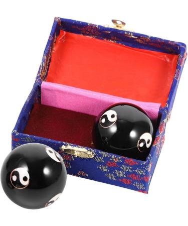Clispeed 8 STK Metal Massage Globe Balls | Chinese Hand Balls for Stress Relief & Meditation | Cloisonn Stress Relief Roller for Adults - Buy Online on GoSupps.com