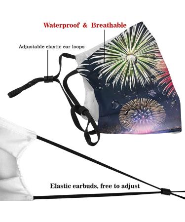 Zyvia Splendid Fireworks Dust Mask for Adults - 5-Layer Protection with Activated Carbon Filter - Soft Breathable & Adjustable - Pack of 10 for Superior Dust Protection - Buy Online on GoSupps.com