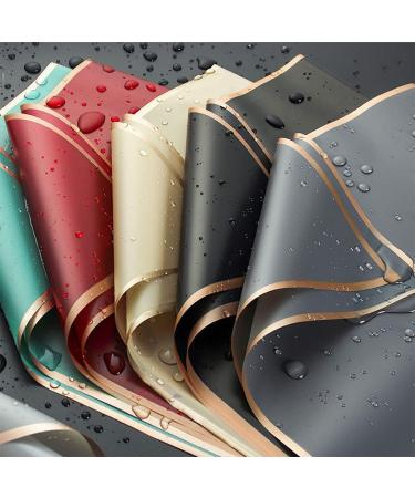 Valentine's Day Floral Wrap Gift Wrapping Paper - 20 Sheets Blush Waterproof Florist Paper - Buy Online on GoSupps.com