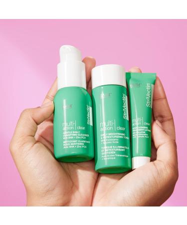 StriVectin Multi Action Clear Acne Treatment Set | 30-Day Trial Kit for Clearer Smoother Skin | Blemish Control & Breakout Defense - Buy Online on GoSupps.com