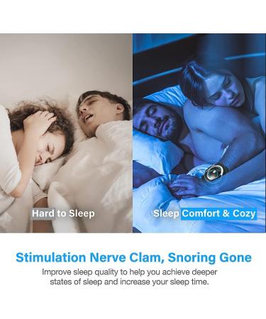Sleep Connection Anti-Snore Wristband - Effective Snoring Solution for Blocked Nostrils - Snore Reduction - 1 Count (Black) - Buy Online on GoSupps.com