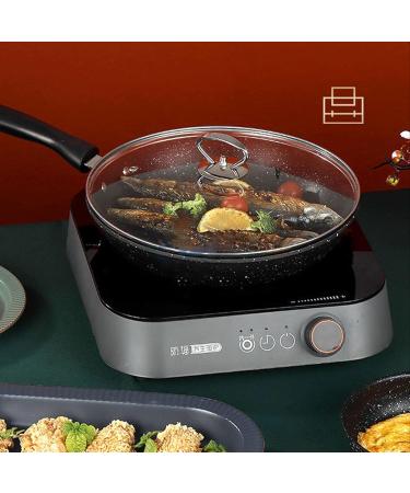 Angelluck Nonstick Frying Pans Flat Bottom Pans Omelette Pans Durable Cooking Pots Cookware Kitchen Eggs Steak Skillets Kitchenware Nonstick Frying Pans Kitchen Utensils Ceramics Coating Pans 18cm - Buy Online on GoSupps.com