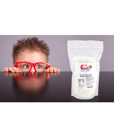 Sarah's Candy Factory Vanilla Dehydrated Marshmallow Bits 8 oz - Resealable Bag - Pack of 1 - Buy Online on GoSupps.com