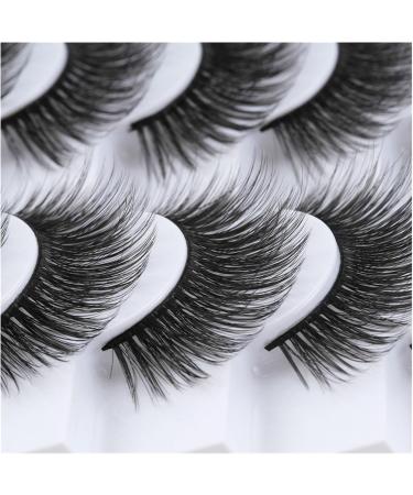 8 pairs thick and curled false eyelashes one-piece eyelashes enlarge the eyes 1 count (Pack of 1) - Buy Online on GoSupps.com