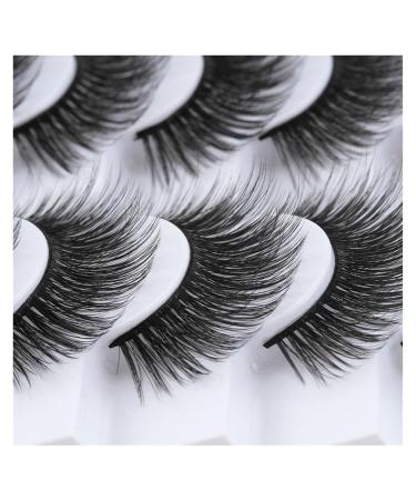 8 Pairs Thick Curled False Eyelashes - One-Piece for Eye Enlargement | International Shipping - Buy Online on GoSupps.com
