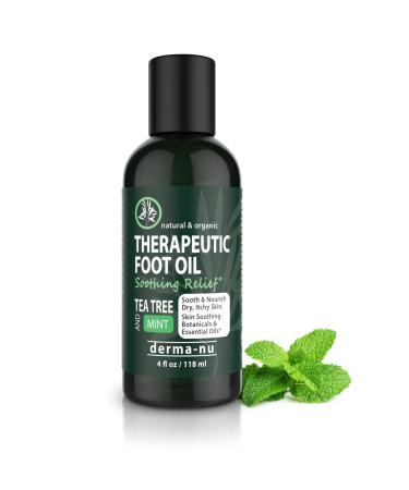 Foot and Body Oil with Tea Tree Oil - Hydrating Foot Care and Foot Spa for Cracked Heel Repair - Relieves Dry  Irritated Skin and Foot Odor - Relieves Jock Itch  Nail Fungus and Athletes Foot (4oz) 4 Ounce (Pack of 1) - Buy Online on GoSupps.com