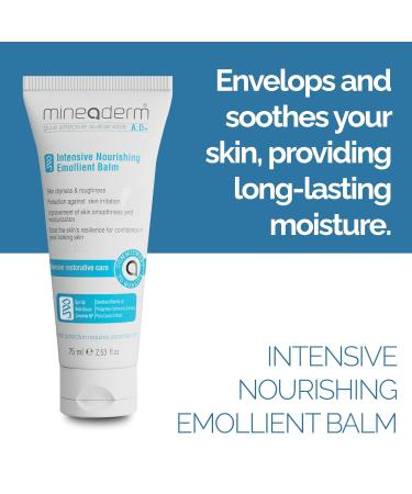 Mineaderm Intensive Nourishing Emollient Balm Deep Moisturizing Body Balm for Very Dry & Sensitive Skin with Shea Butter & Ceramide NP 2.53 fl oz - Buy Online on GoSupps.com