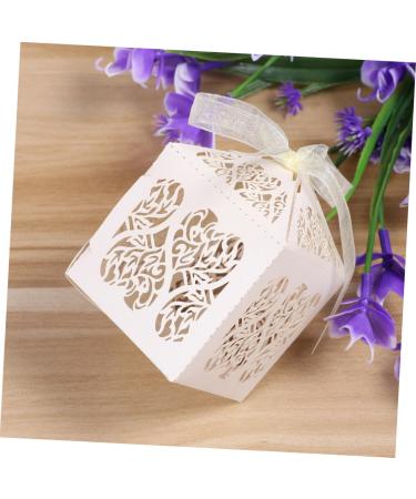 HOMSFOU 50pcs Boxes Birthday Candy Basket Gift Boxs Wedding Bonbonniere Present Boxes for Gifts Coat Boxes for Gifts Candys Gift Bixes Gift Boxes Favor Boxes Baby Shower Box Fold - Buy Online on GoSupps.com