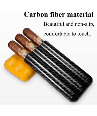 Cigar Boxs Humidors Delicate Modern Cigars Case Portable Travel Cigar Box 5.9X2.8X1In Cigar Humidor Split Cigar Humidor Box Holds 3 Cigars Portable - Buy Online on GoSupps.com