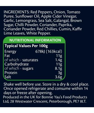 Yau's Thai Red Curry Paste Traditional Mild Curry Paste Vegan Soy-Free and Gluten-Free Spicy Marinade and Pesto Easy and Tasty Chinese Red Curry Paste 3 x 280g - Buy Online on GoSupps.com
