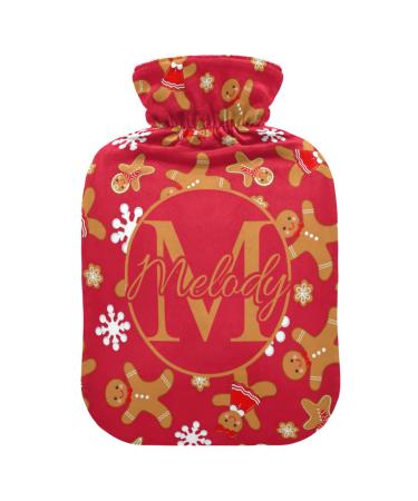 Individual Christmas lift cake heat bottle with reference personalized hot water bottles for pain relief individual hot water bottle water bag for women girls children 2 l
