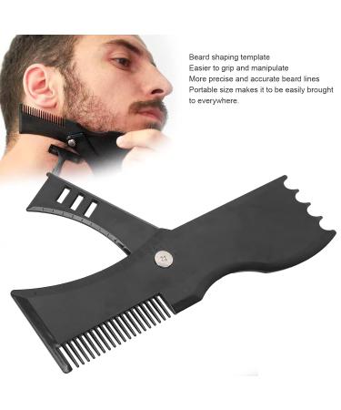 Adjustable Beard Forming Tool with Comb & Styling Template | Compact Razor for Perfect Beard Care - Men's Beard Styling Solution - Buy Online on GoSupps.com