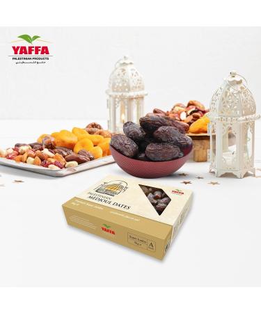  Yaffa Yaffa Dates Medjool delicious and juicy Super Jumbo (5 kg box) All-natural no added sugar no additives sustainably grown and hand-picked Palestinian dates - Buy Online on GoSupps.com