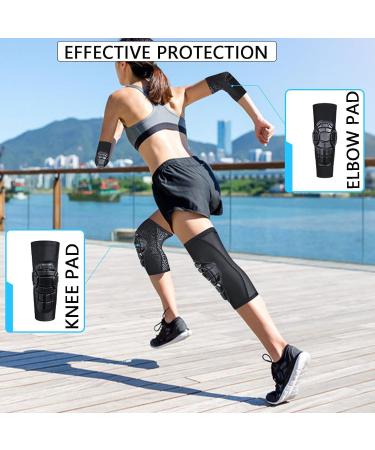 Kids Padded Arm Elbow Sleeve - Compression Protective Gear for Ages 3-15 - Buy Online on GoSupps.com