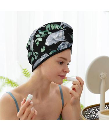 Cartoon Koala Bear Hair Towel Wrap | Quick Drying Hair Turban with Button | Ideal Hair Drying Towel for Fast Results - Buy Online on GoSupps.com