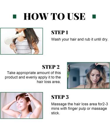 Hair Growth Germinal Oil Anti-Hair Loss Hair Growth Promotes Blood Circulation of the Scalp Prevents Hair Loss - Buy Online on GoSupps.com