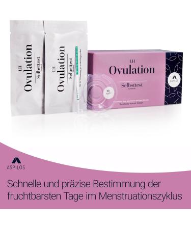 ASPILOS BUNDLE: Home Pregnancy & Ovulation Test - Fast Safe & Lab-Quality Results - Shop Now! - Buy Online on GoSupps.com
