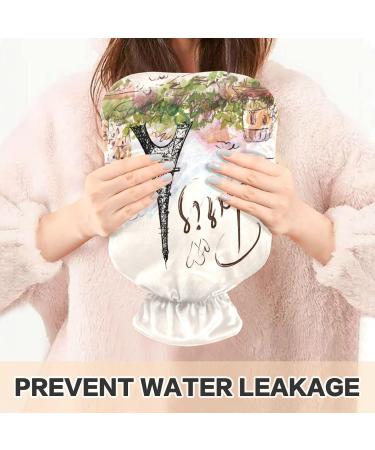 Buy Paris Eiffel Tower Hot Water Bottle - 2L Large Heat Bag for Pain Relief & Cold Therapy - International Shipping Available - Buy Online on GoSupps.com