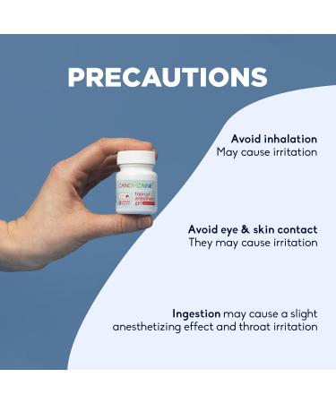 Dynamic Dental Candi Caine Topical Anesthetic Gel 1 oz Cherry Flavor - Buy Online on GoSupps.com