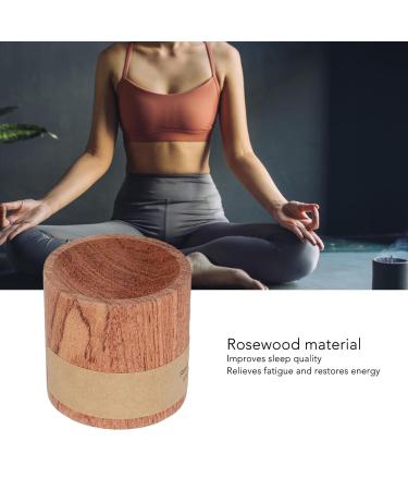 Wooden Essential Oil Diffuser - Cylindrical Aromatherapy for Home Yoga & Meditation - 4.1 cm - Buy Online on GoSupps.com