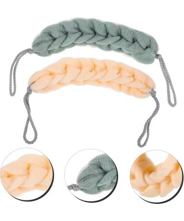 4 Pcs Exfoliating Bath Balls - Mesh Shower Sponge & Loofah Scrubber for Skin Care | Portable Body Wash Tool - Buy Online on GoSupps.com
