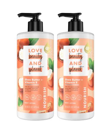 Love Beauty And Planet Shea Butter and Vitamin She Nourish - 16 Fl Oz - Pack Of 2