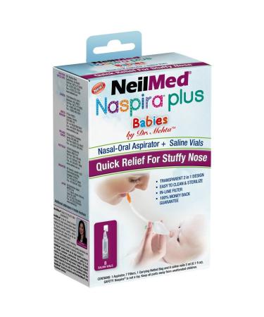 NeilMed Naspira Plus Nasal Oral Aspirator, 1 Count