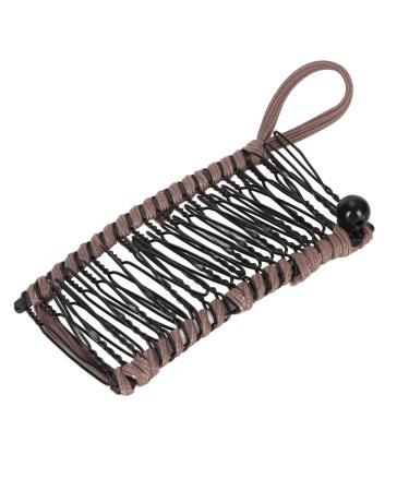 BROLEO Banana Hair Clips Comfortable Fashion Vintage Clincher Comb Tool Simple 2 Pieces Durable for Girl for Thick Wavy Curly Hair (Gray)