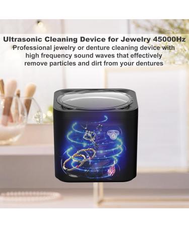 Bestyks Ultrasonic Jewellery Cleaner Portable Retainer Tooth Cleaner Mouth Guard Portable 45khz Dental Retainer Sonic Multi-Function Cleaner Machine UK - Buy Online on GoSupps.com