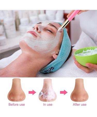 Dming 5-Piece Pink Lash Shampoo Brushes Set for Eyelash Extension and Blackhead Removal - Buy Online on GoSupps.com