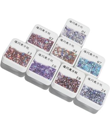 Glitter Nail Polish Gel Sparkly Portable Glitter Nail Gel Manicure for Salon - Buy Online on GoSupps.com