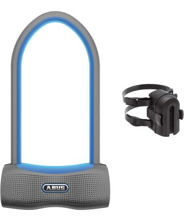 Buy ABUS 770A SmartX Bluetooth Bicycle Lock with Alarm & Holder - Top Security Level 15 - 23 cm Blue - International Shipping Available - Buy Online on GoSupps.com