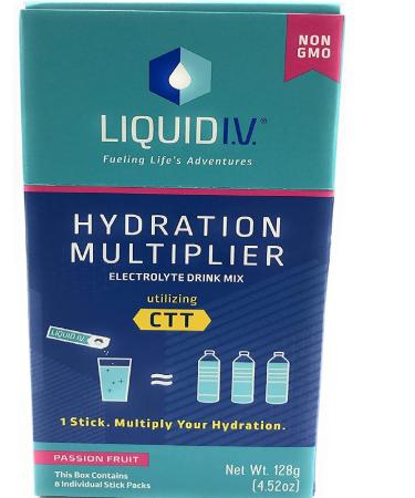 Liquid IV Passion Fruit - Box Includes 8 Sticks