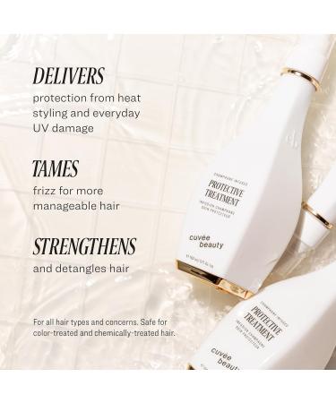 CUV E BEAUTY Protective Treatment - 5 fl oz - Protects Hair Against Heat UV Rays & Environmental Stressors 5 Ounce - Buy Online on GoSupps.com