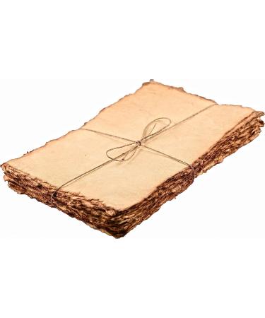 6x4 inches Mixed Media Watercolor Paper | 150 GSM Thick Deckle Edge Handmade Paper - Buy Online on GoSupps.com