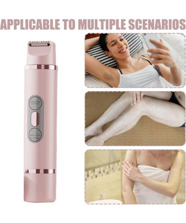 Razor De Go Soyeux Rasoir Double T te 2 En 1 Femmes De Coupe-bikini Imperm ables Avec Des Lames De Pr cision Lisses Mat riau Robuste Rose Pour Les Jambes Le Visage Les Aisselles Le Bikini Pink - Buy Online on GoSupps.com