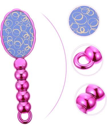 Beatifufu Glass Foot Rub Foot Scrubber Pedicure Tools Foot Sander Foot Filer Foot File Kit Foot Remover Foot Pedicure No Crease Hairpin Black Foot Peel Tool Heel Scraper Abs - Buy Online on GoSupps.com